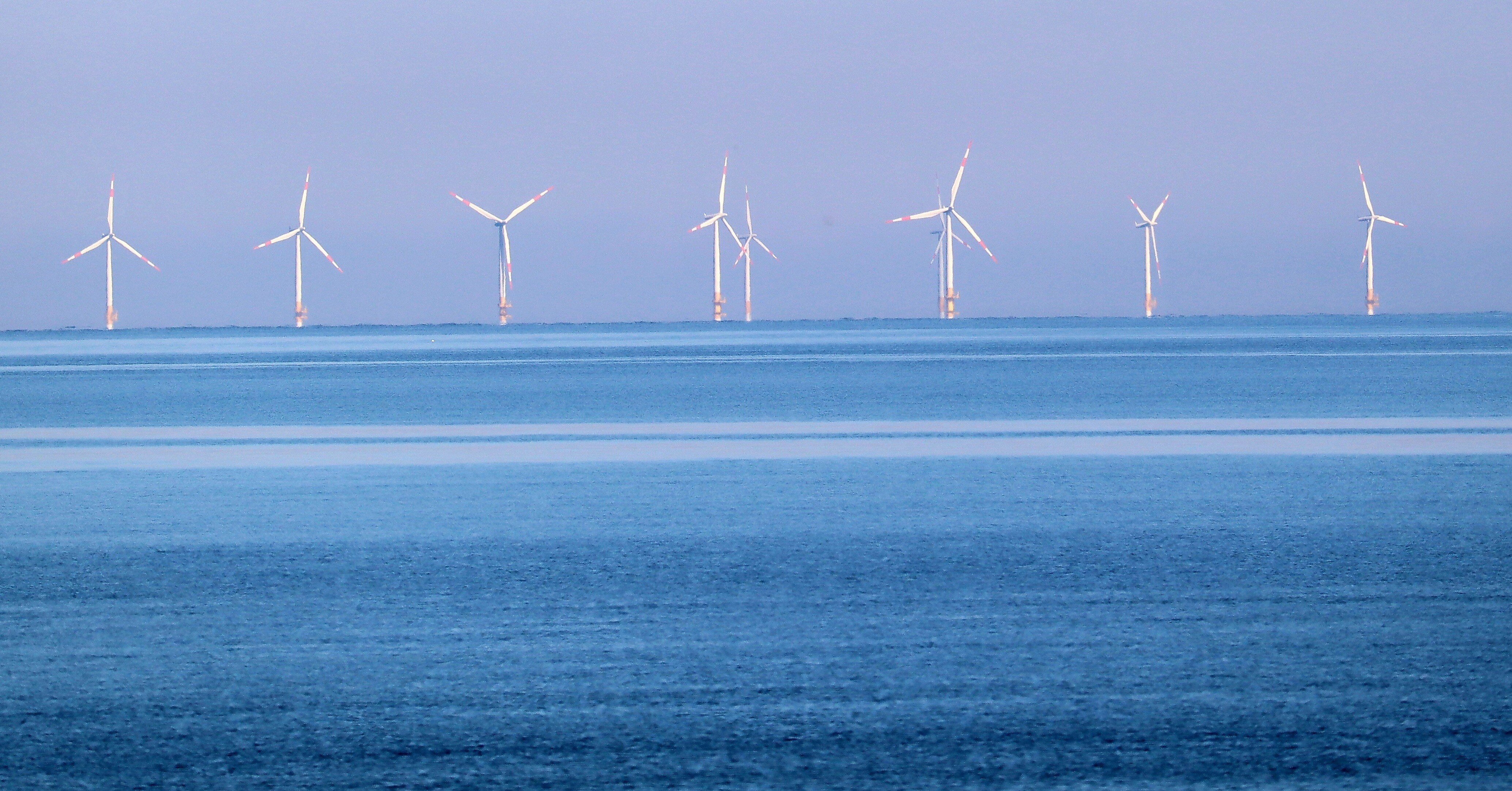 Offshore wind Turbines on the horizon